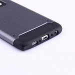Wholesale Samsung Galaxy S6 Iron Armor Hybrid Case (Silver)